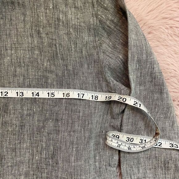 Marsh Landing Gray Button Down Shirt - Picture 8 of 11